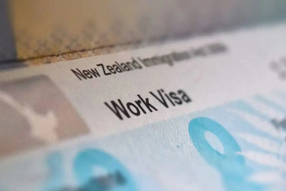 New Zealand work visa illustration